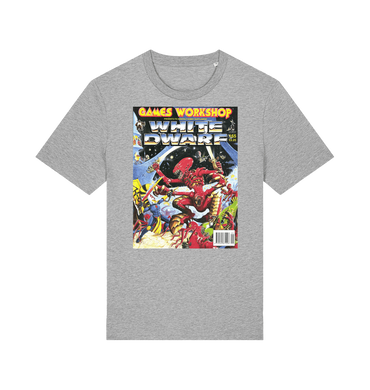 Heather Grey Printed T-shirt Front