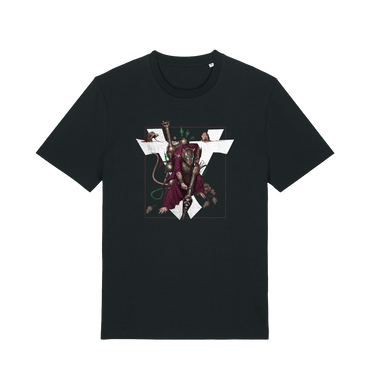 Black Printed T-shirt