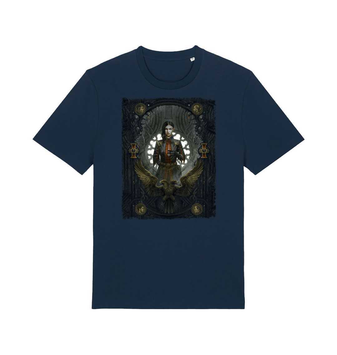 French Navy Printed T-shirt
