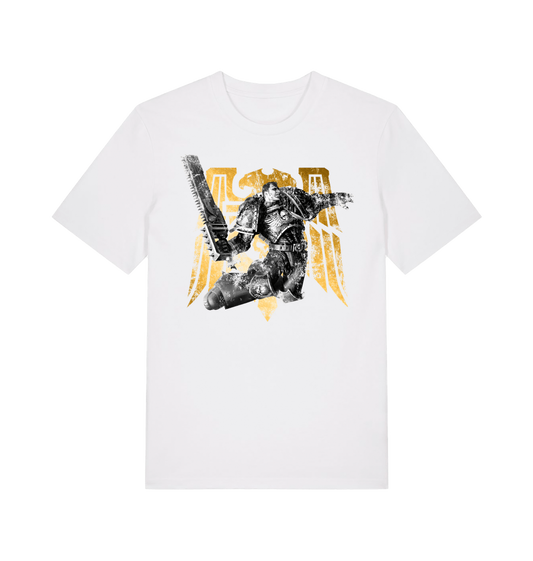 White Printed T-shirt Front