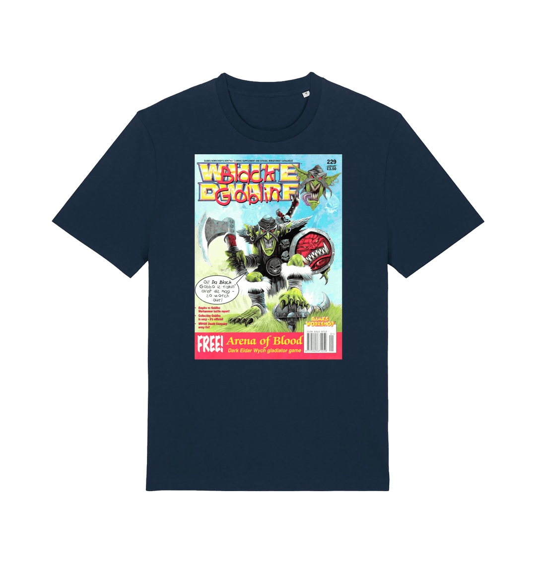 French Navy Printed T-shirt