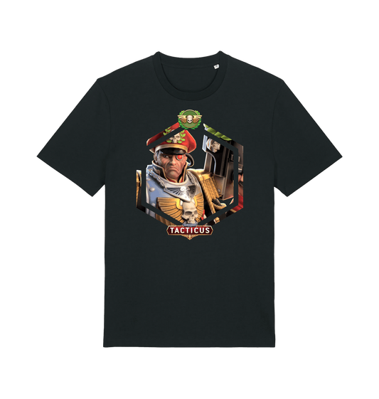 Black Printed T-shirt Front