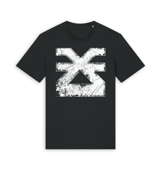 Black Printed T-shirt Front