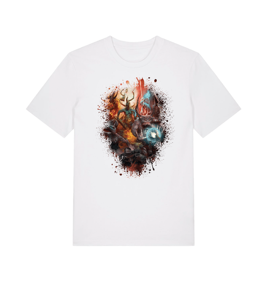 White Printed T-shirt