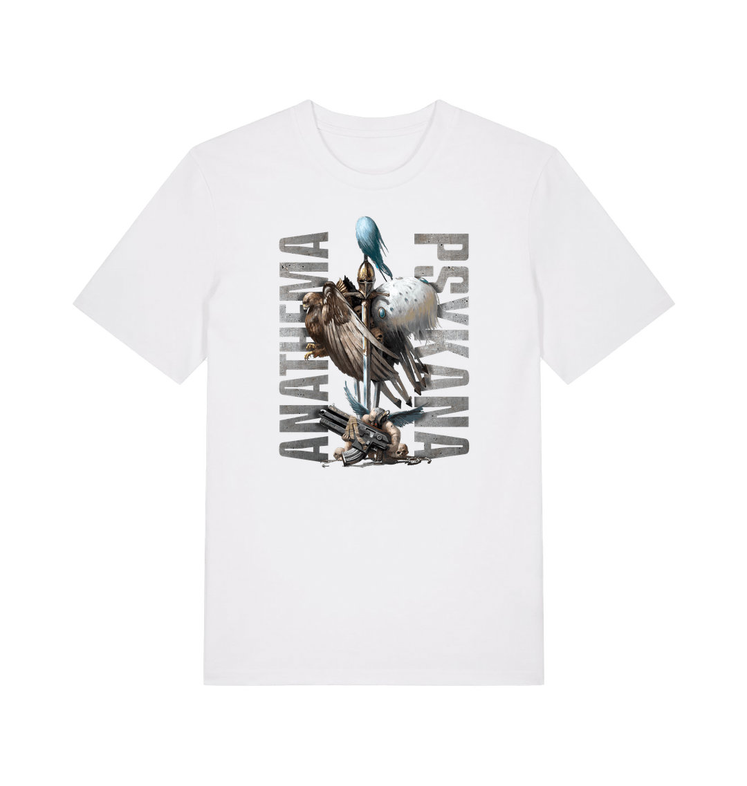White Printed T-shirt Front
