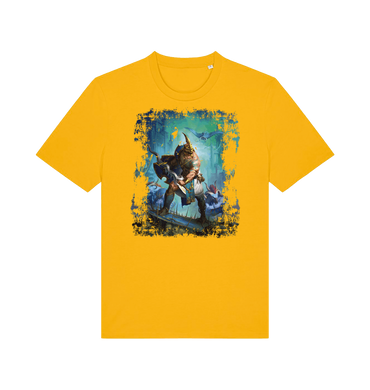 Spectra Yellow Printed T-shirt