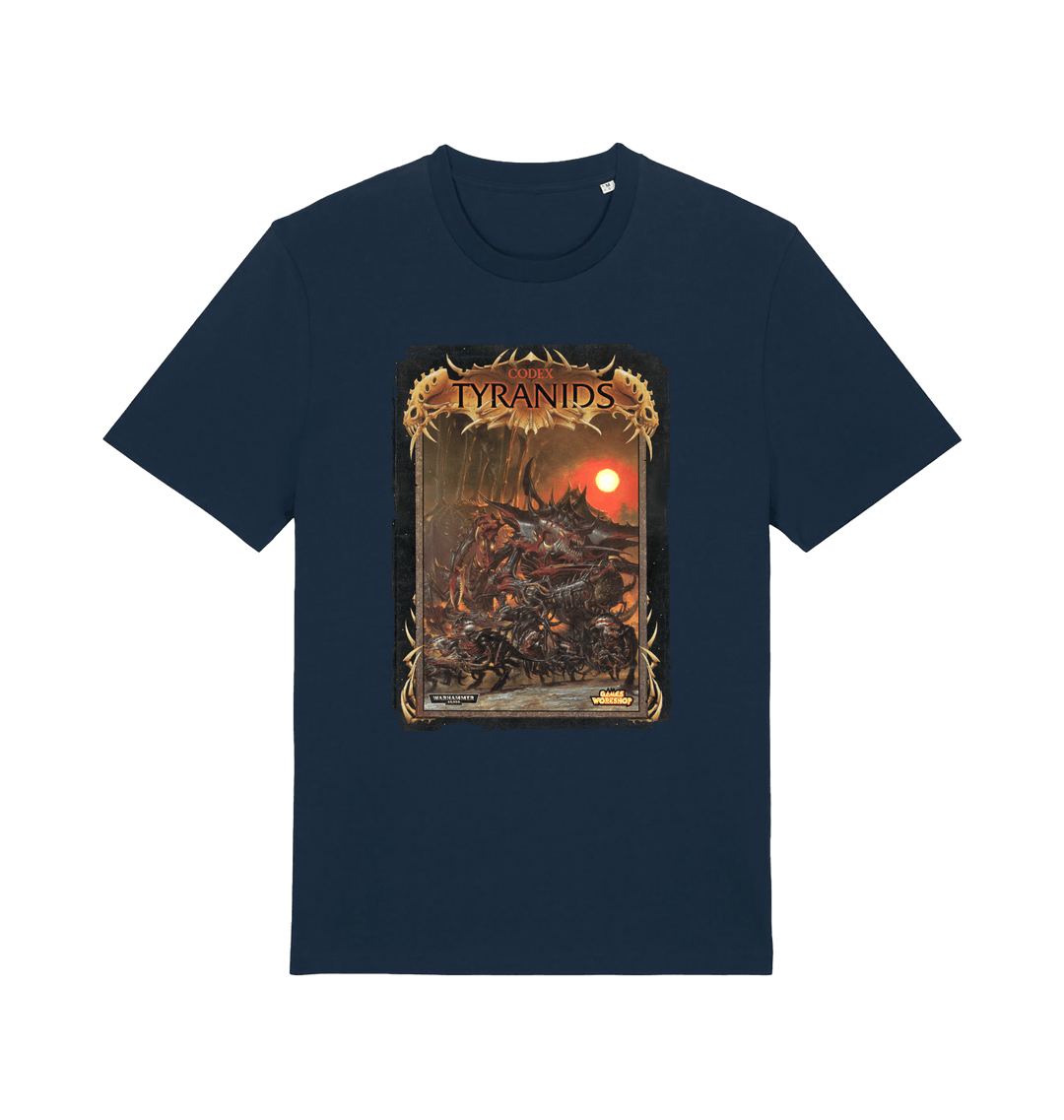 French Navy Printed T-shirt