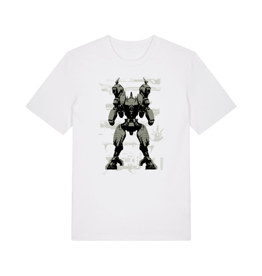 White Printed T-shirt Front