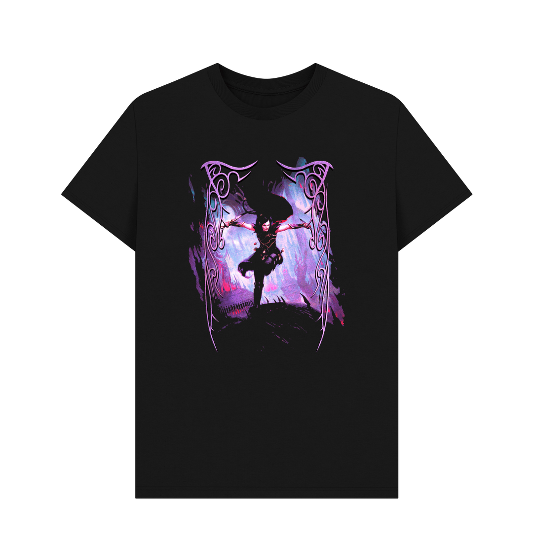 Black Printed T-shirt