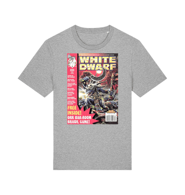 Heather Grey Printed T-shirt Front