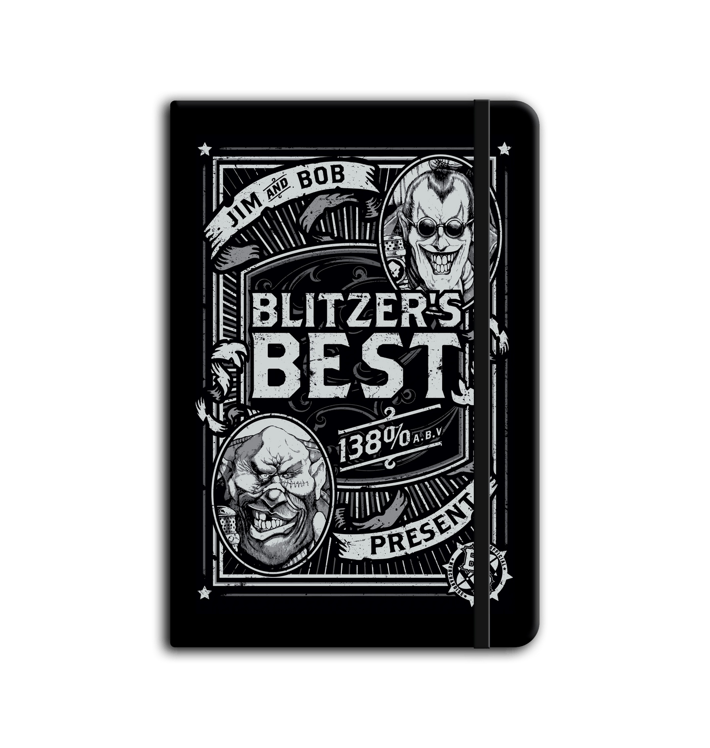 Black Notebook Front