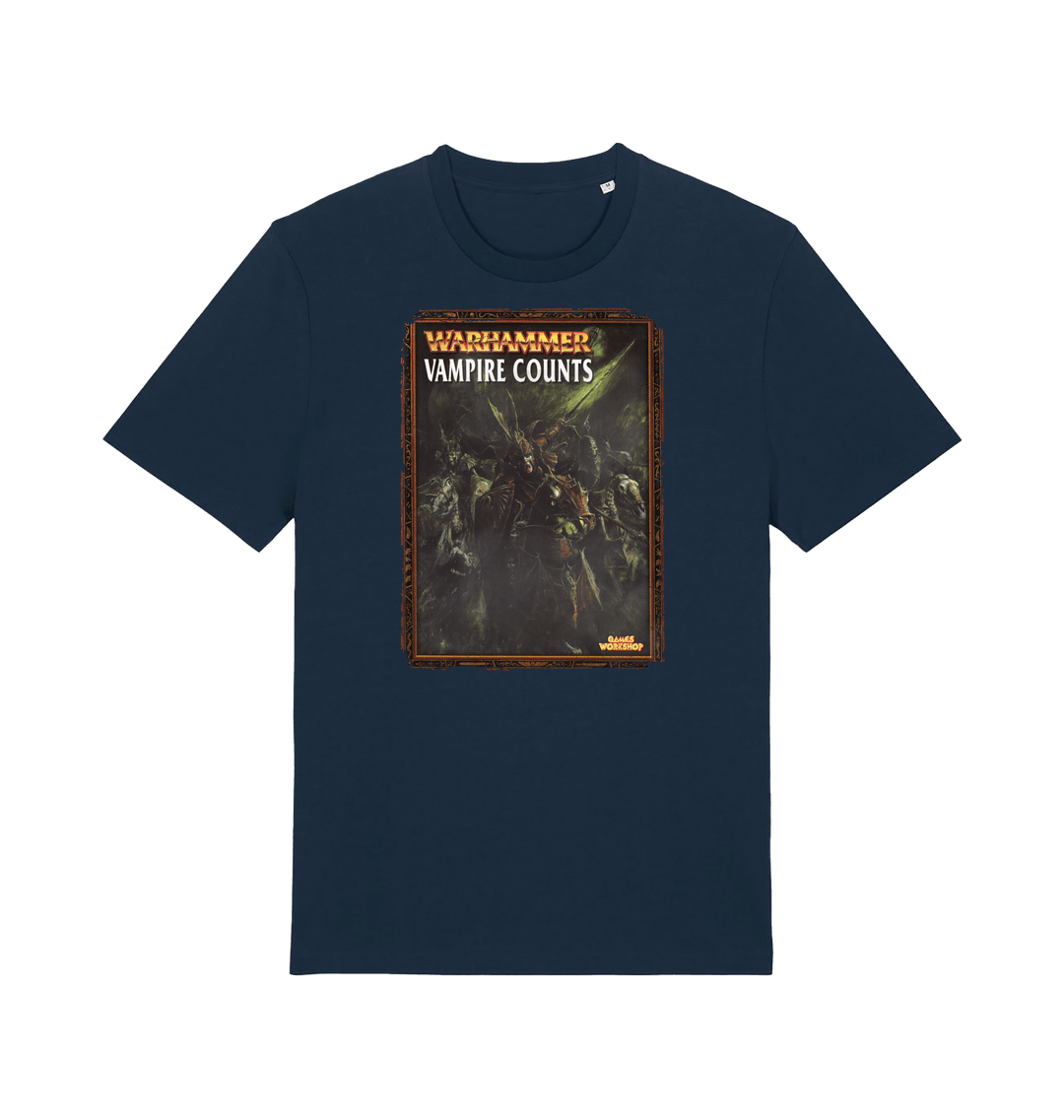 French Navy Printed T-shirt