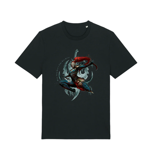 Black Printed T-shirt