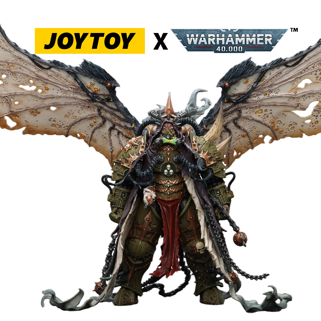 JoyToy Warhammer 40,000 Action Figure - Mortarion, Daemon Primarch of Nurgle (1/18 Scale) Preorder