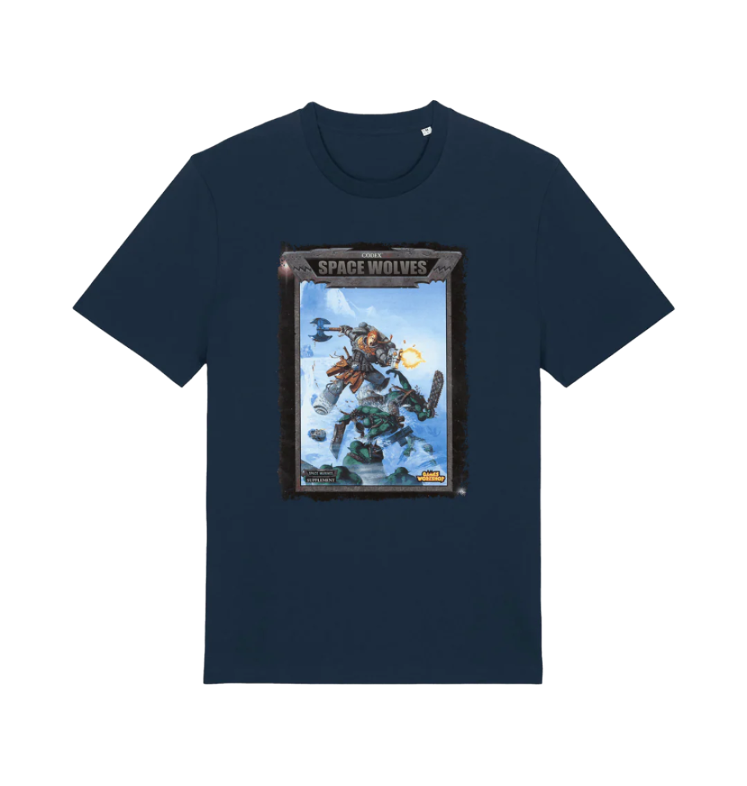 French Navy Printed T-shirt