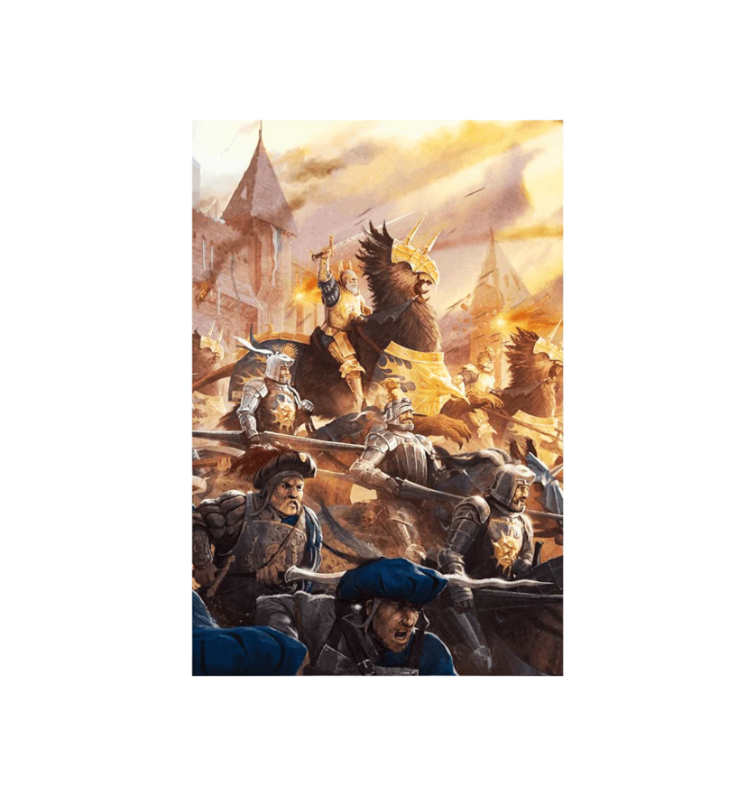 Unframed Warhammer The Old World Empire of Man Poster
