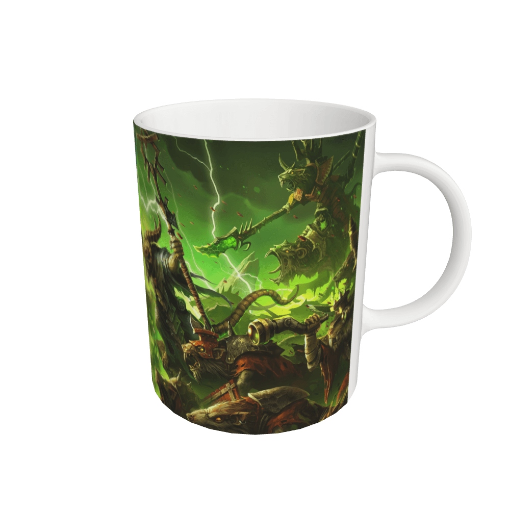 White Mug Front