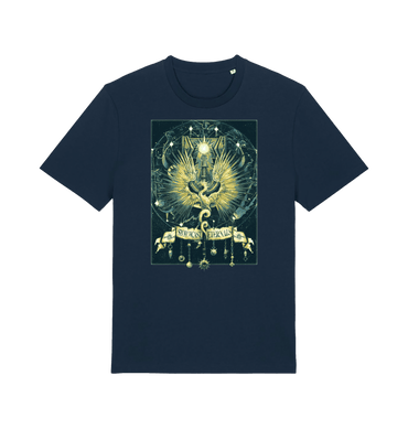 French Navy Printed T-shirt Front