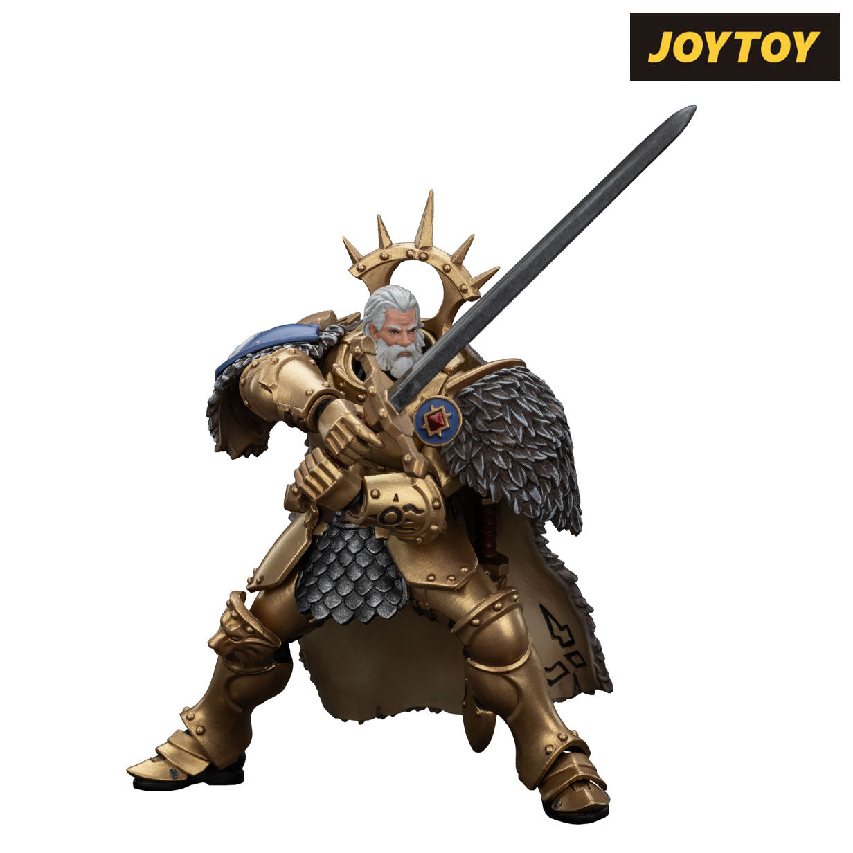 JoyToy Warhammer Age of Sigmar Action Figure - Stormcast Eternals, The Blacktalons, Hendrick The Silver Wolf (1/18 Scale) Preorder