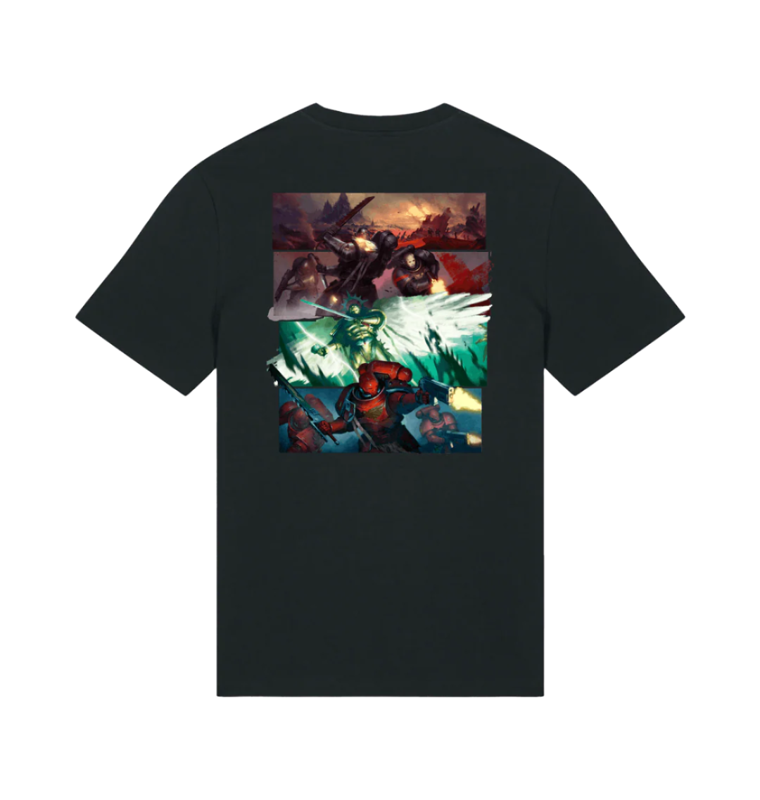 Black Printed T-shirt