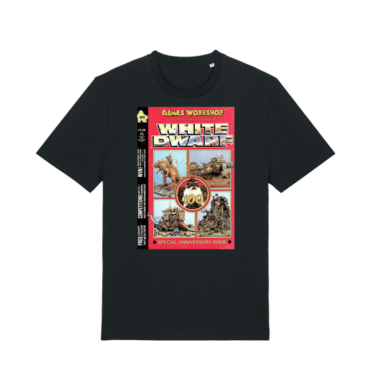 Black Printed T-shirt Front