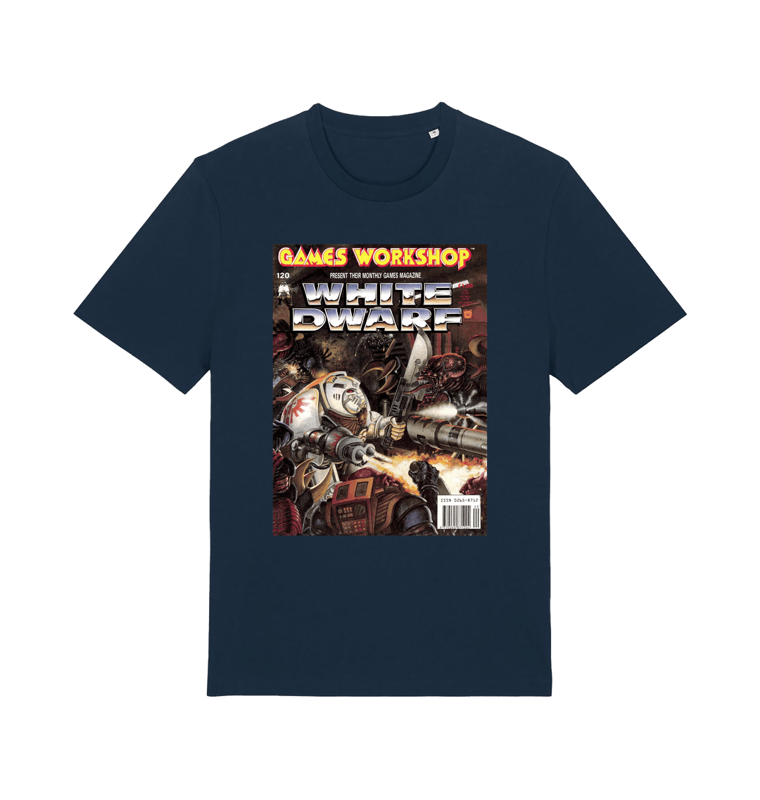 French Navy Printed T-shirt
