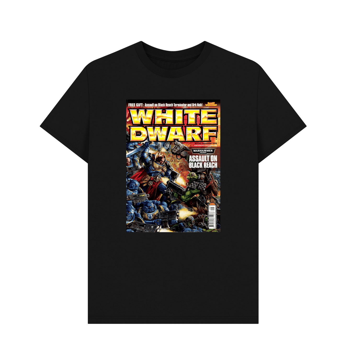 Black White Dwarf Issue 345 T Shirt