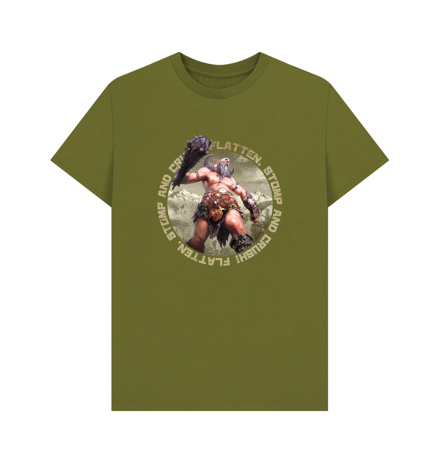 Moss Green Sons of Behemat Warstomper T Shirt