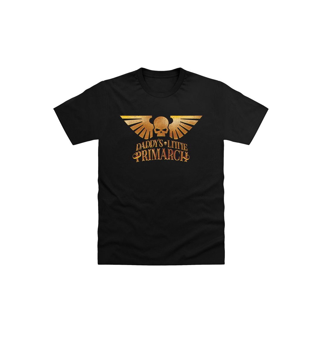 Black Printed Kids T-Shirt