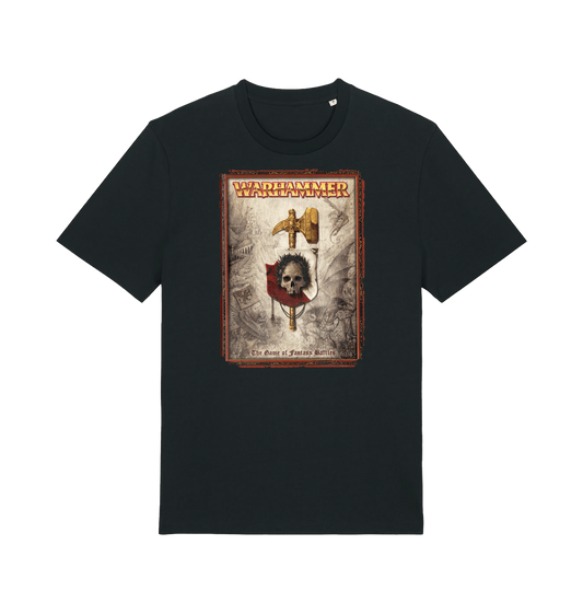 Black Printed T-shirt Front