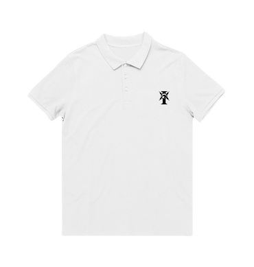 White Polo Shirt Front