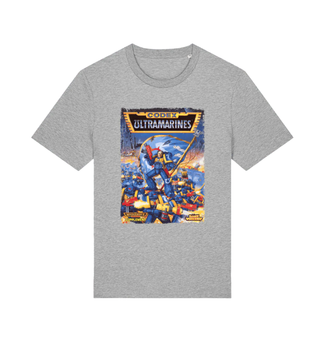 Heather Grey Printed T-shirt