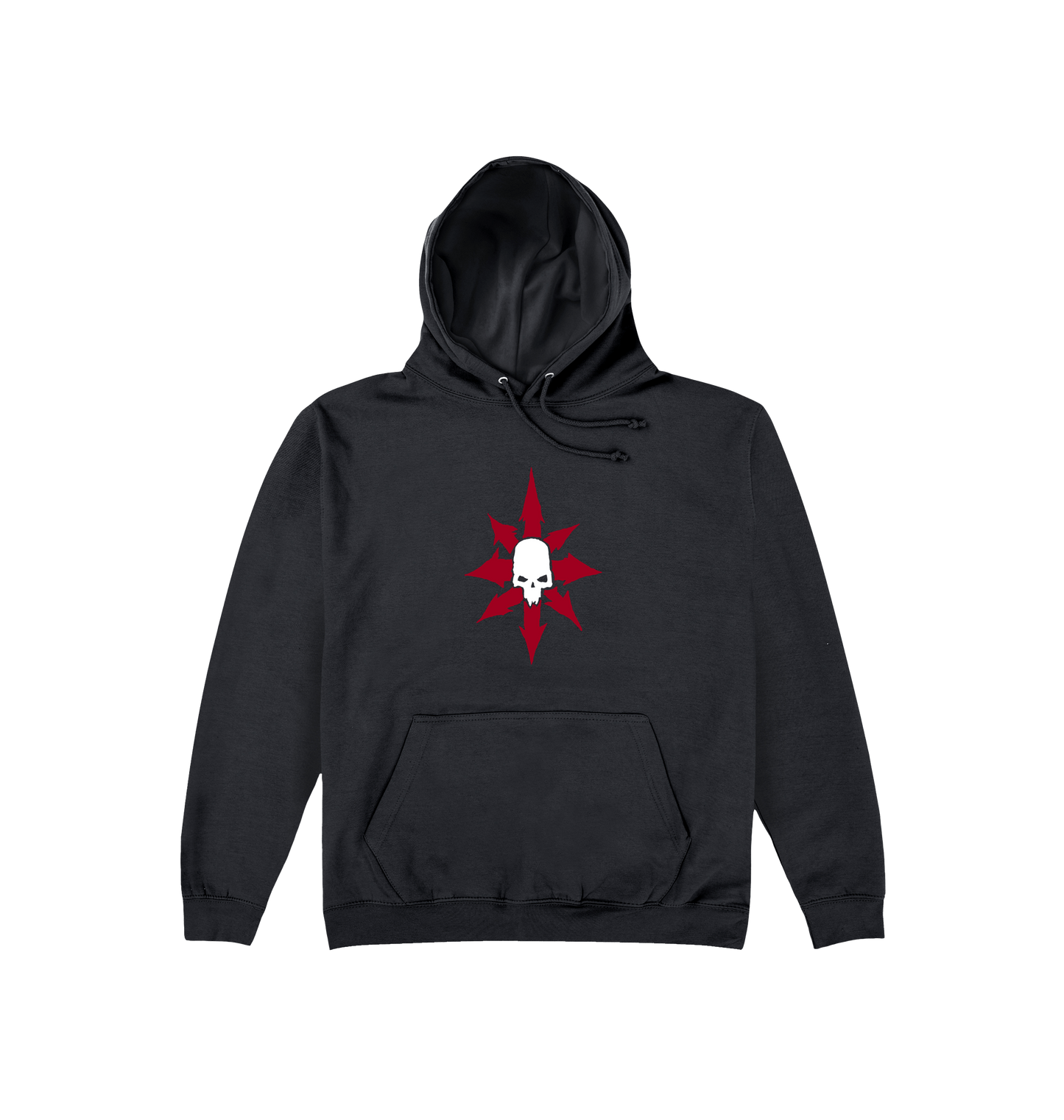 Jet Black Chaos Icon Hoodie