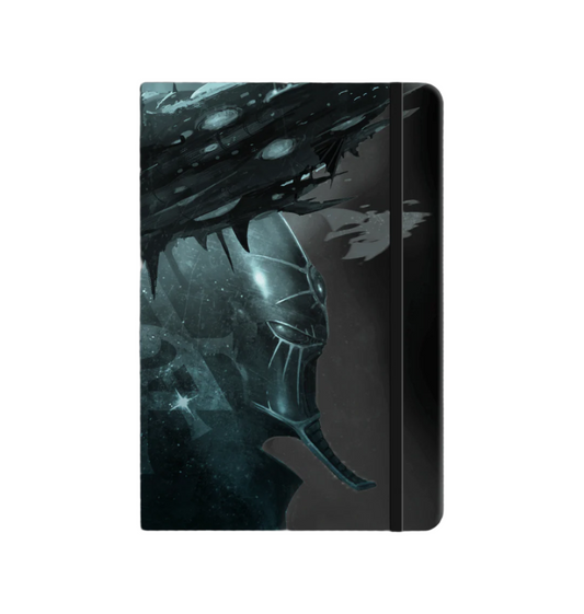 Black Aeldari Craftworld Border Notebook