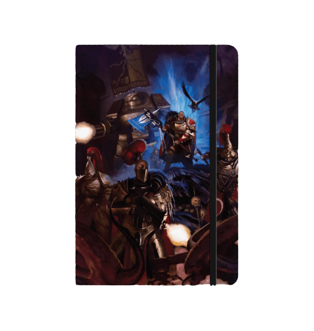 Black Adeptus Custodes Battle Notebook
