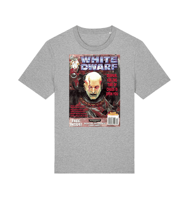 Heather Grey Printed T-shirt Front