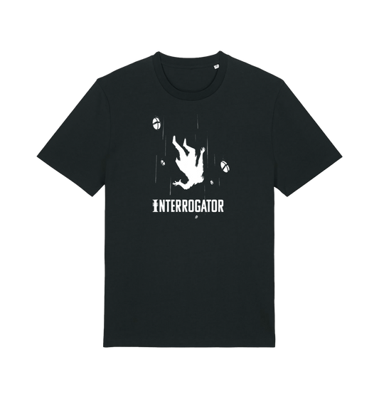 Black Printed T-shirt Front