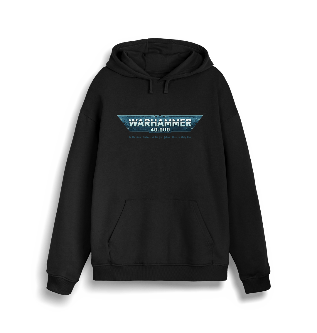 Black Printed Sweater Front