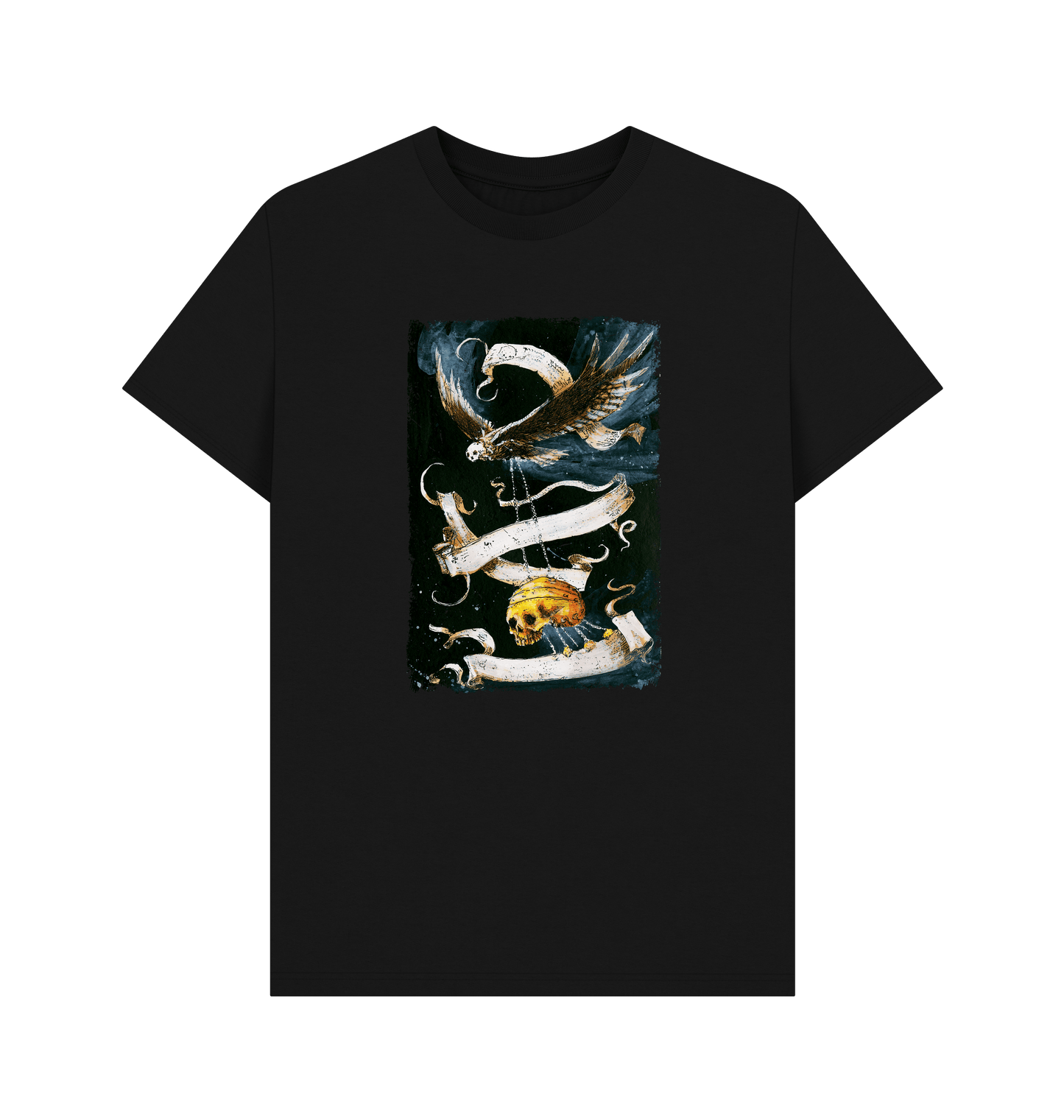 Black GRIMDARK - Scrolls T Shirt