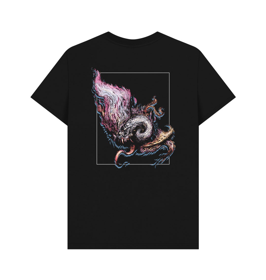 Black Printed T-shirt