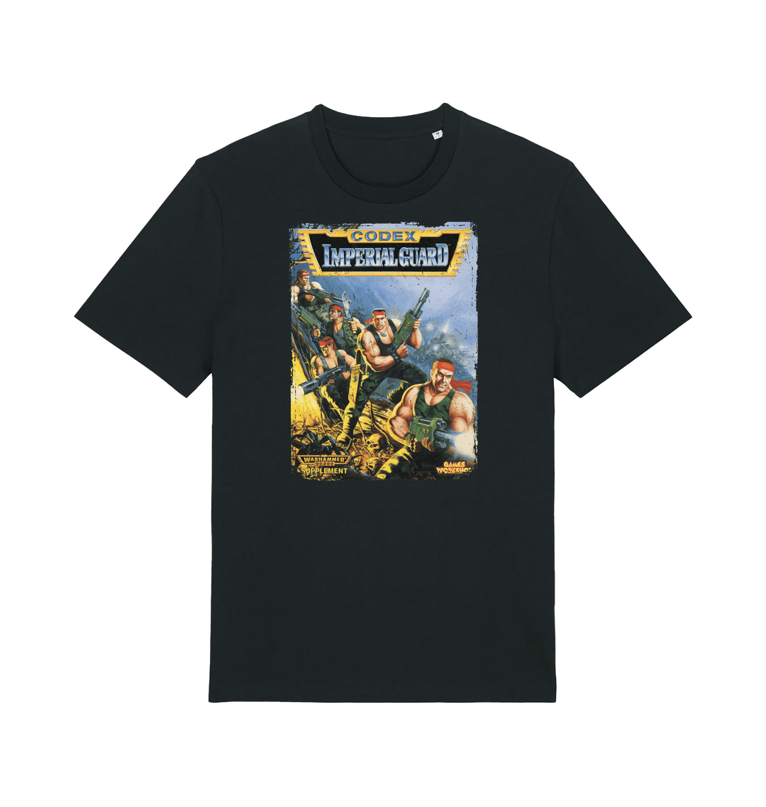 Black Printed T-shirt Front