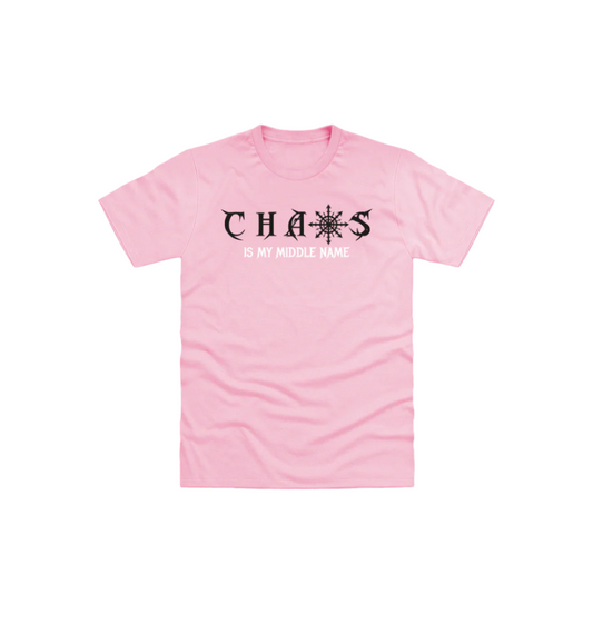 Light Pink Printed Kids T-Shirt