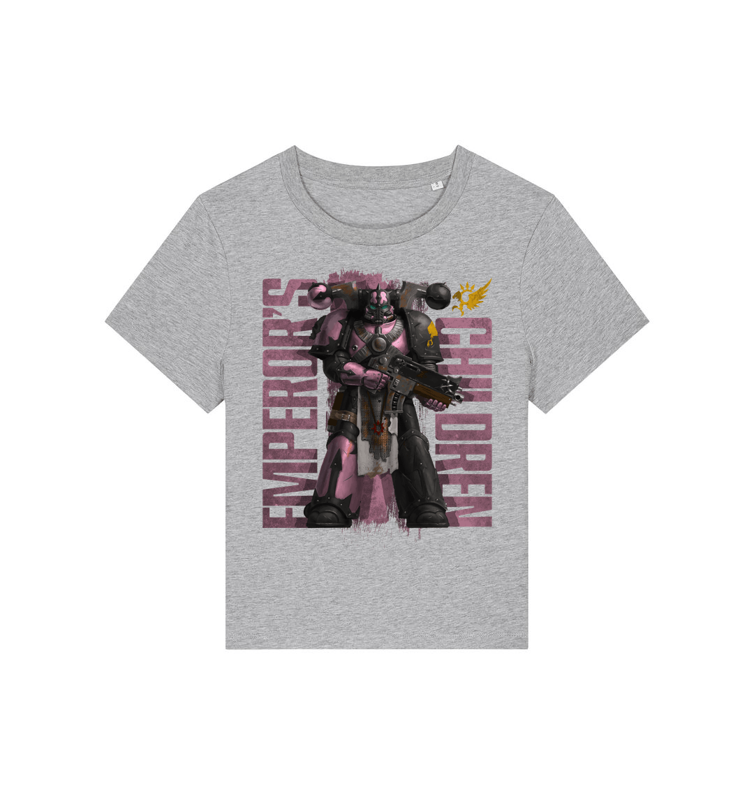 Heather Grey Printed T-shirt Front