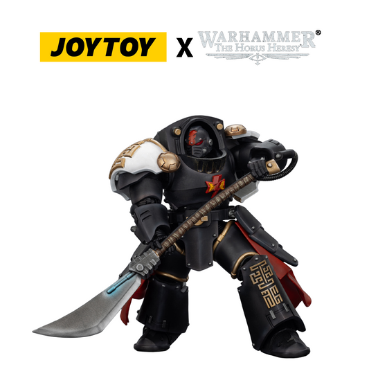 JoyToy Warhammer The Horus Heresy Action Figure - White Scars, Ebon Keshig Kharash 2 with Power Glaive (1/18 Scale) Preorder....