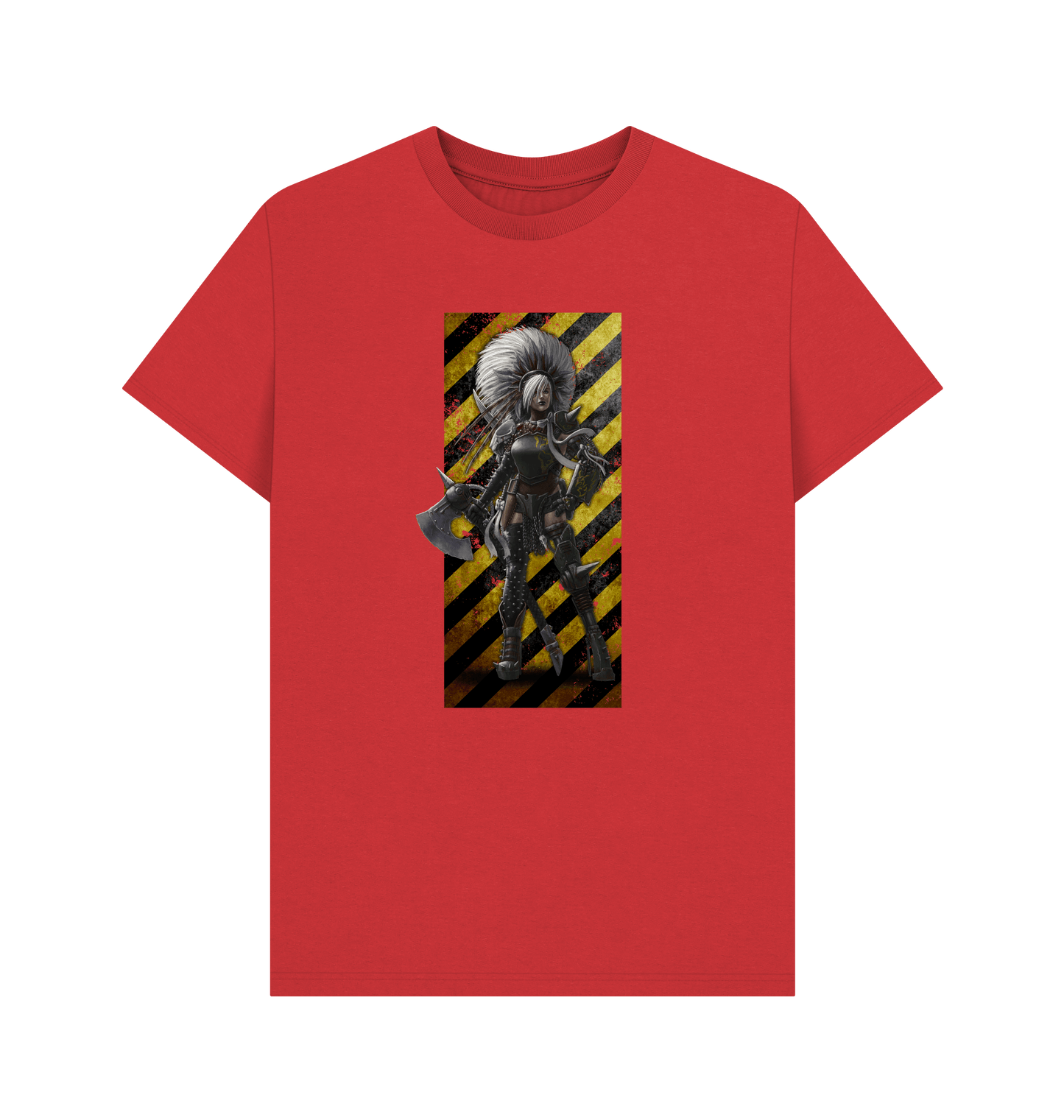 Red Necromunda Escher Hazard T Shirt