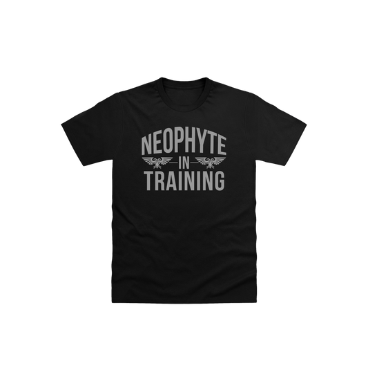 Black Printed Kids T-Shirt