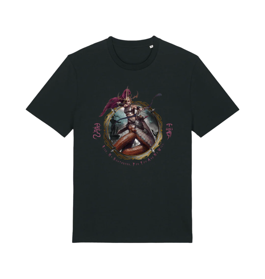 Black Printed T-shirt