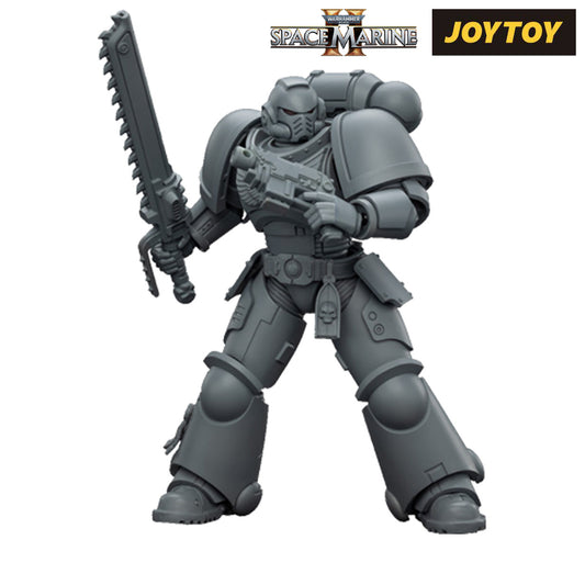 USA JoyToy Warhammer 40,000: Space Marine 2, Space Marines Intercessor, Armouring Hall Edition (1/18 Scale)