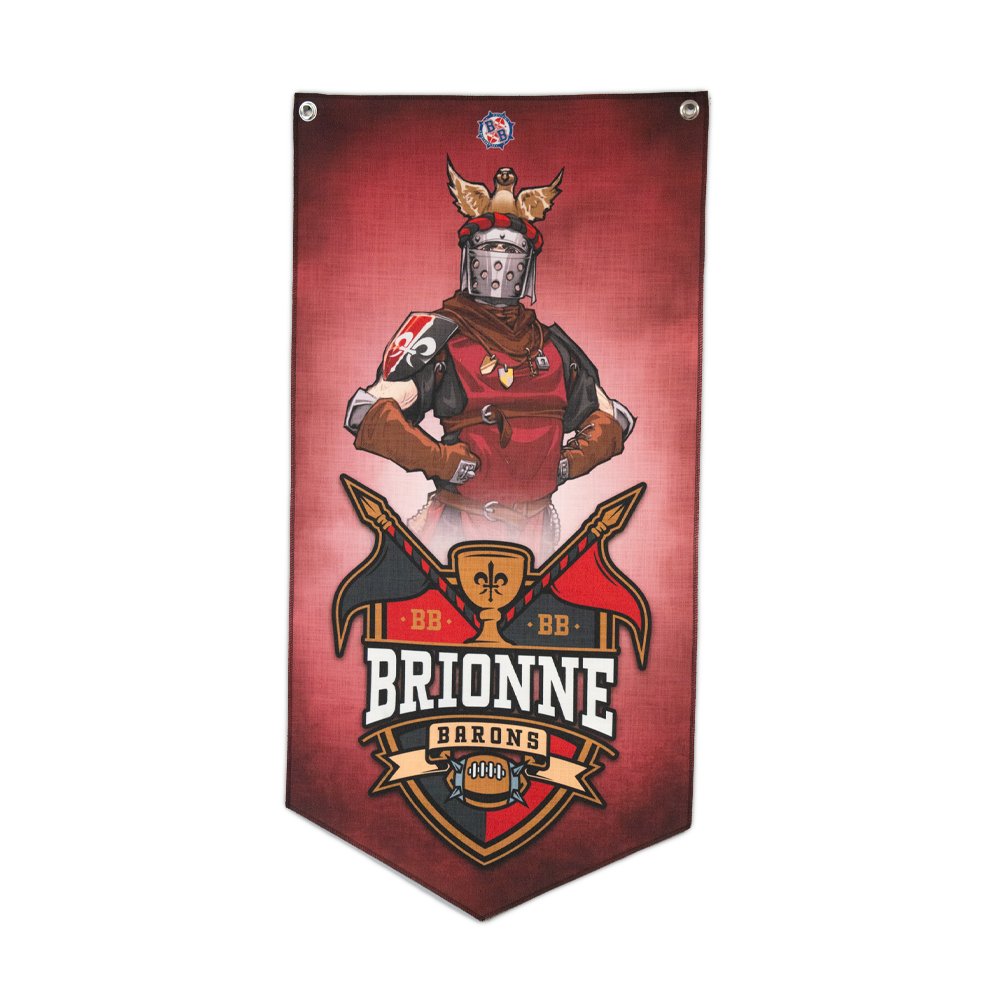Blood Bowl Brionne Barons Wall Banner