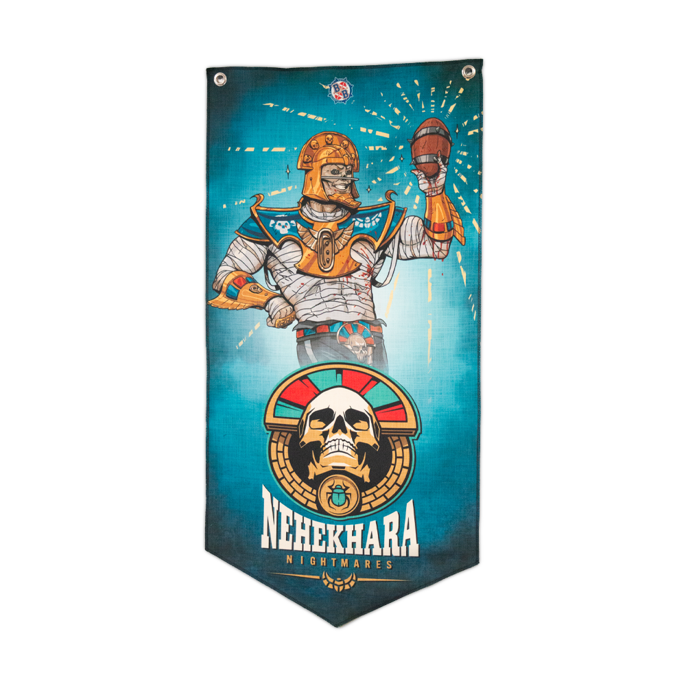 Blood Bowl Nehekhara Nightmares Wall Banner